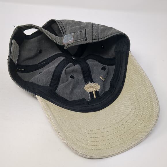 Hilton Head Island Baseball Cap Gray One Size Adjustable Embroidered 6 Panel - Picture 7 of 9